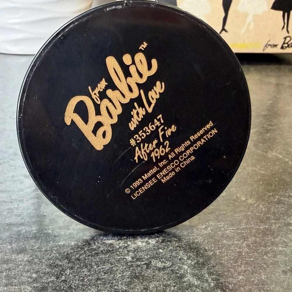 NEW 1993 Mattel From Barbie with Love 353647 After‎ Five 1962 Enesco Figurine